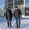 Глава города на строительной площадке СОКа